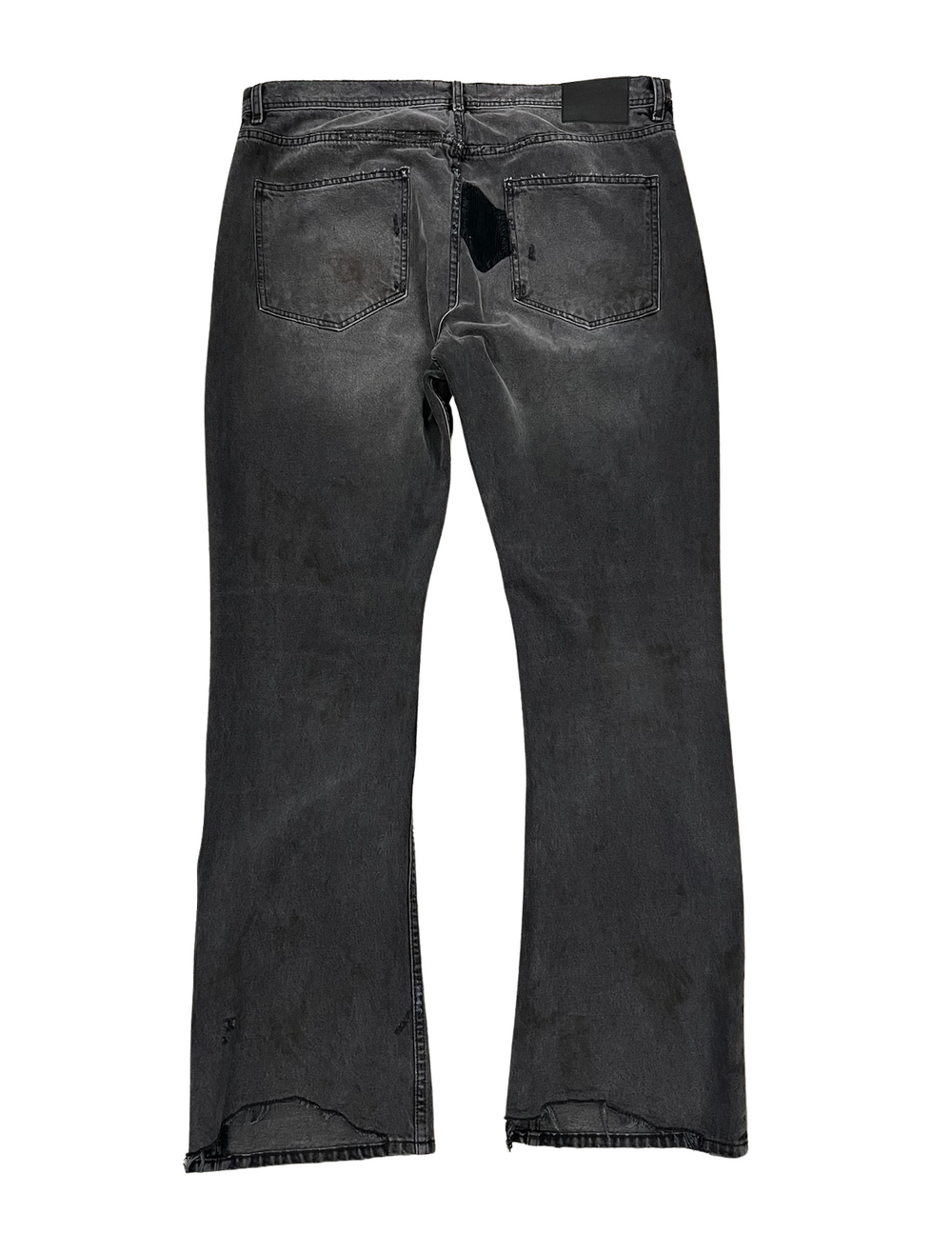 Enfants Riches Déprimés Patchwork 'Black' Flare Jeans