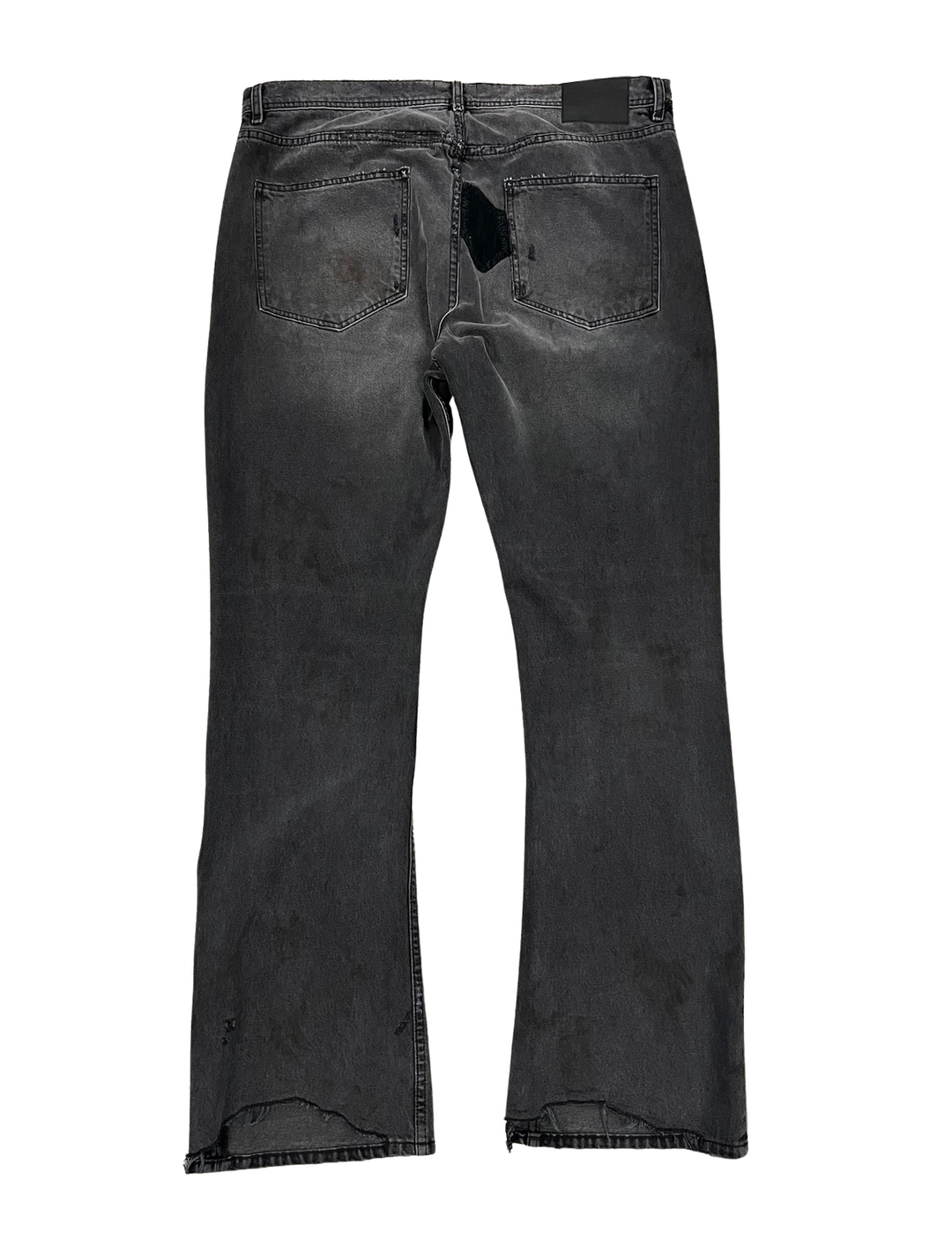 Enfants Riches Déprimés Patchwork 'Black' Flare Jeans