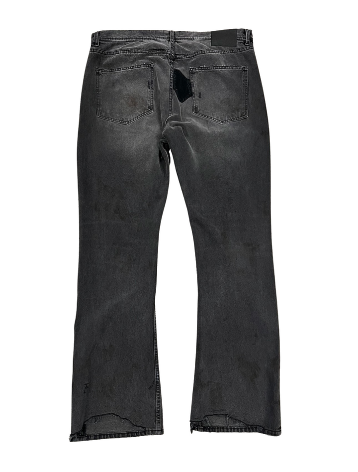 Enfants Riches Déprimés Patchwork 'Black' Flare Jeans