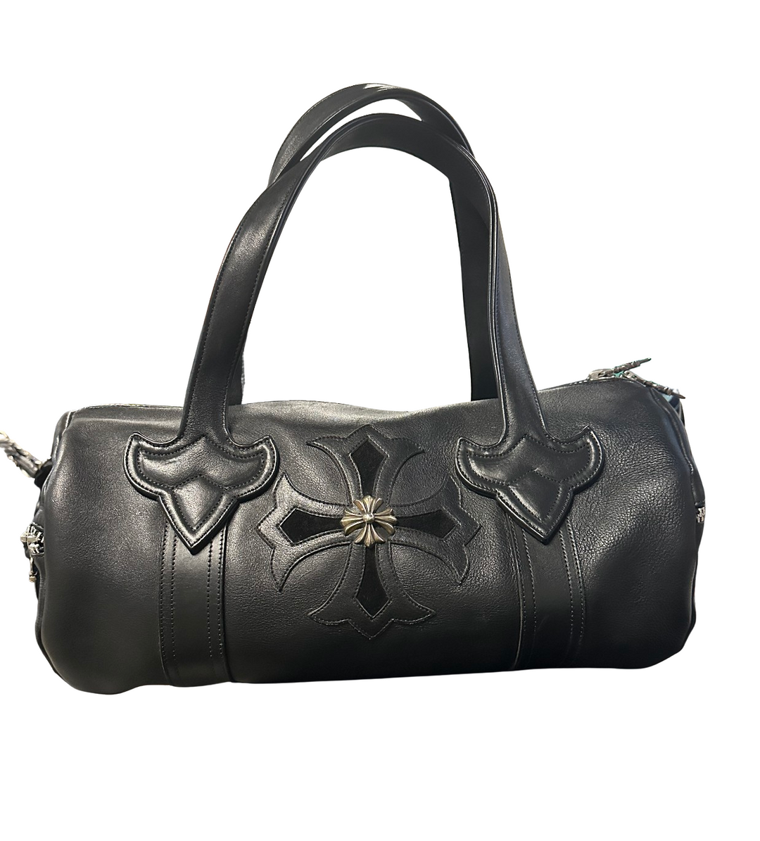 Chrome Hearts Tiny Black Duffle Bag
