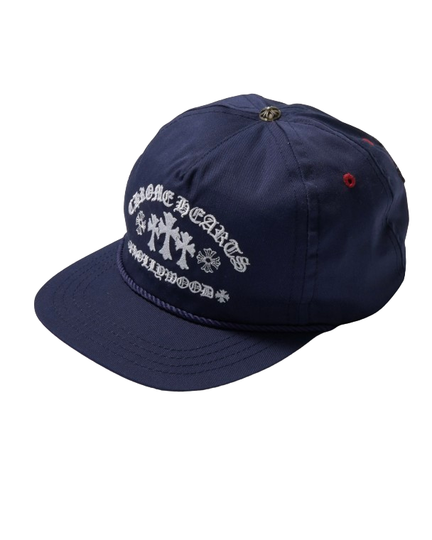 Chrome Hearts 'Gas Station' Embroidered Navy Trucker Hat