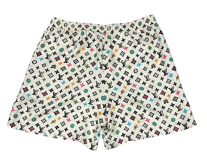 Louis Vuitton 'Craggy' Silk Shorts