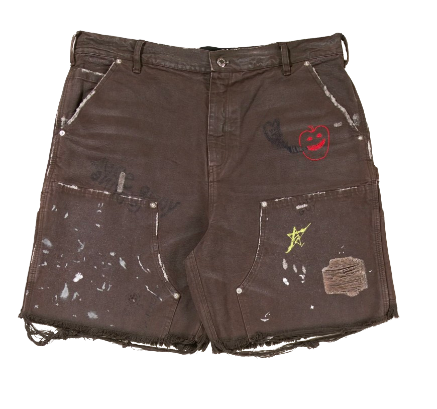 Paly 'Brown' Double Knee Shorts