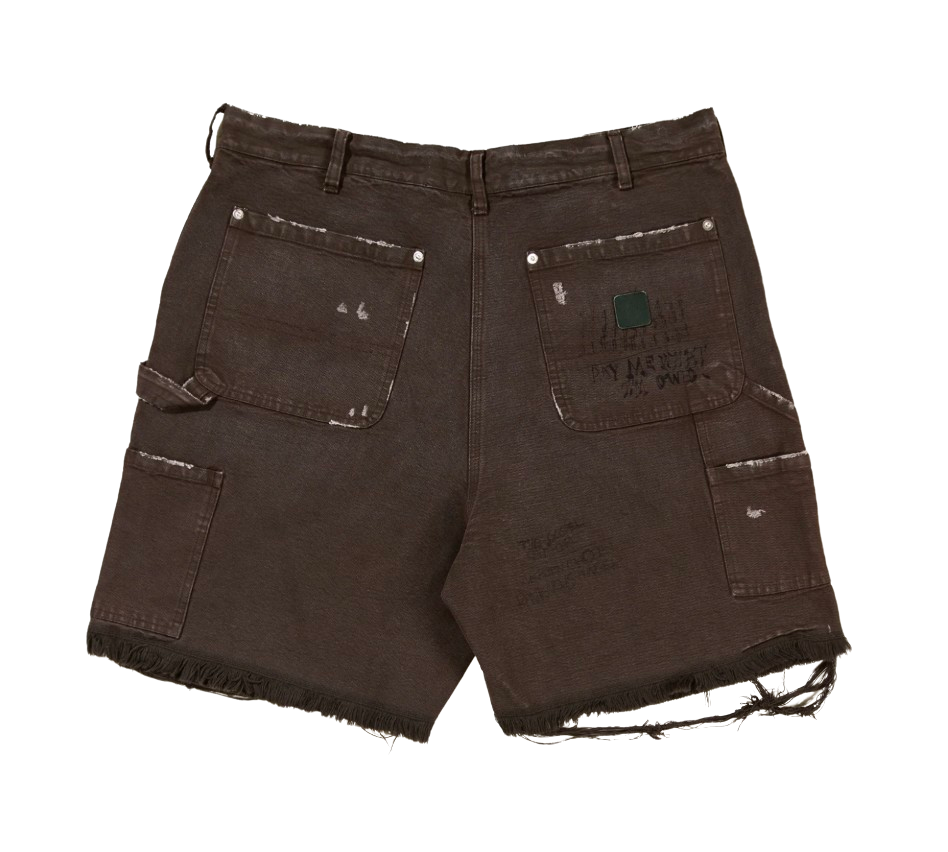 Paly 'Brown' Double Knee Shorts