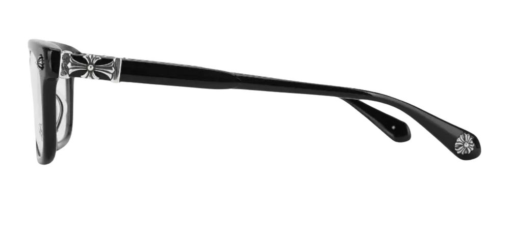 Chrome Hearts 'Cox Ucker' Black Glasses
