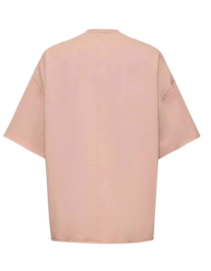 Rick Owens DRKSHDW 'Tommy' Faded Pink Tee