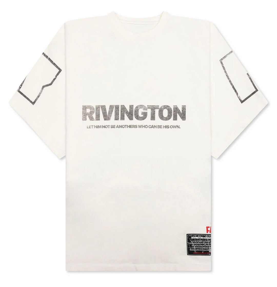 Rivington roi Rebis 'His Own CVA' White Tee