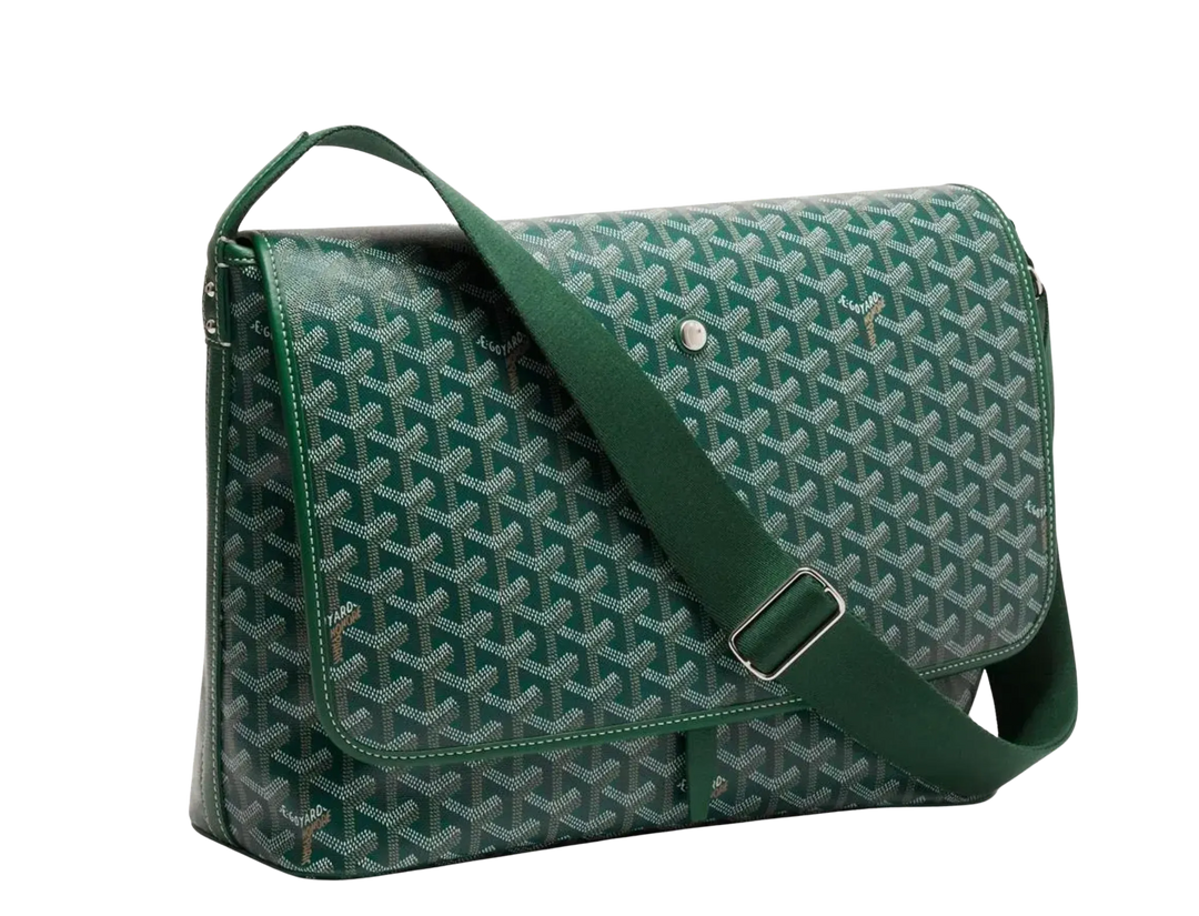 Goyard 'Capetien MM' Green Messenger Bag