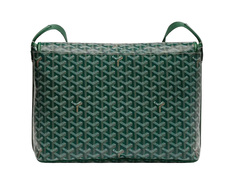 Goyard 'Capetien MM' Green Messenger Bag