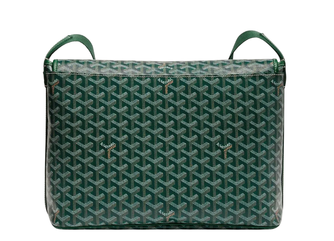 Goyard 'Capetien MM' Green Messenger Bag