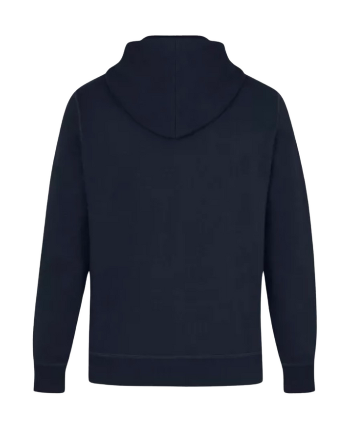 Louis Vuitton 'Travel' Navy Blue Zip Up Hoodie
