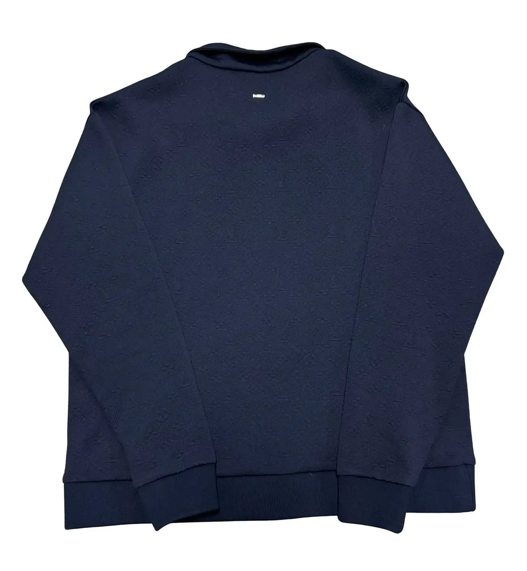Louis Vuitton Monogram 'Zip Through' Navy Blue Zip Up Jacket
