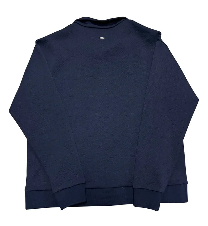 Louis Vuitton Monogram 'Zip Through' Navy Blue Zip Up Jacket