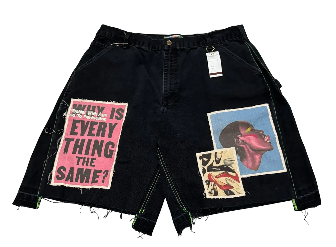 *Better With Age 'Cocktail' Single Knee Shorts