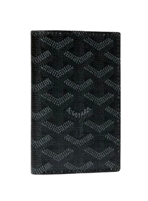 Goyard 'Jet Black' Saint Pierre Card Wallet