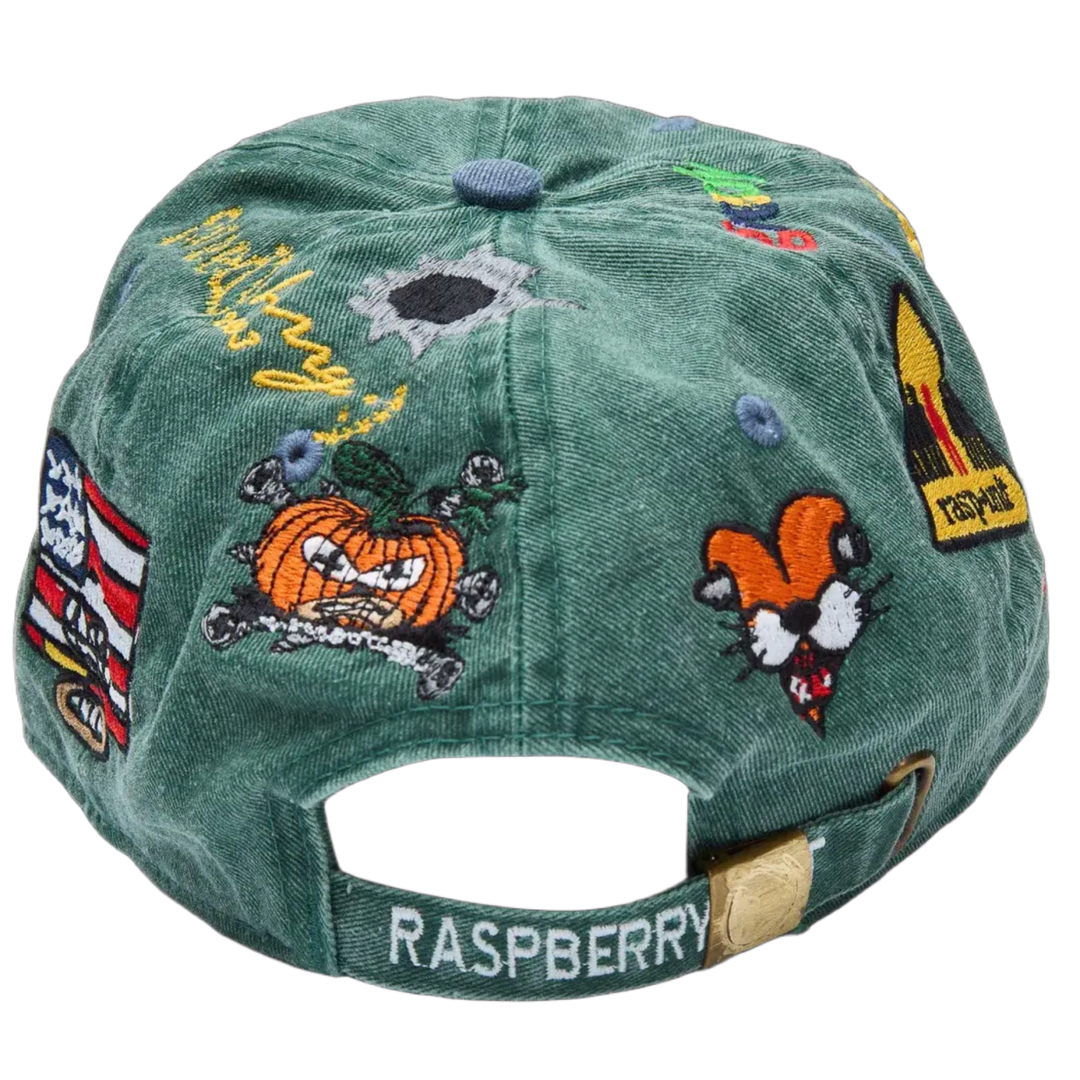 Gold+Vintage Gallery Raspberry Hills x Greedy Unit '80k Stitch' Hat