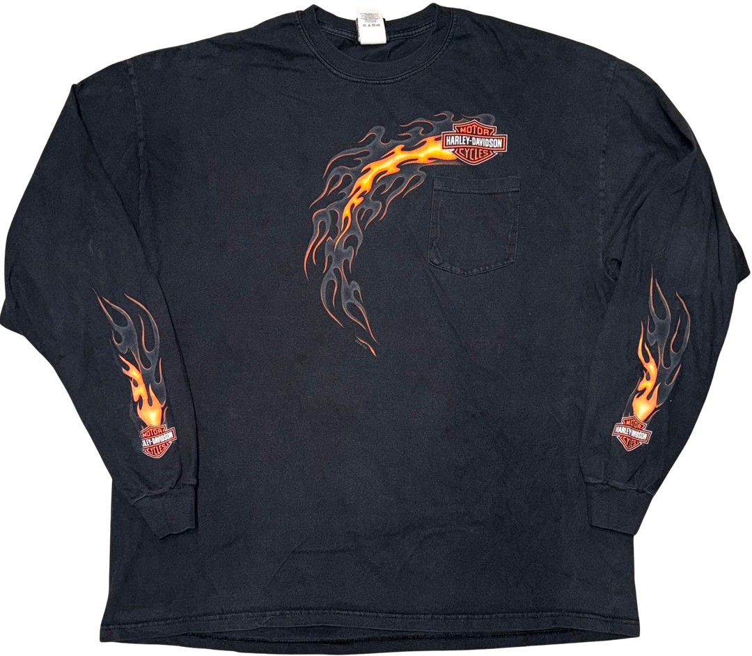 Harley Davidson 'Bedford Heights' Vintage Longsleeve Tee