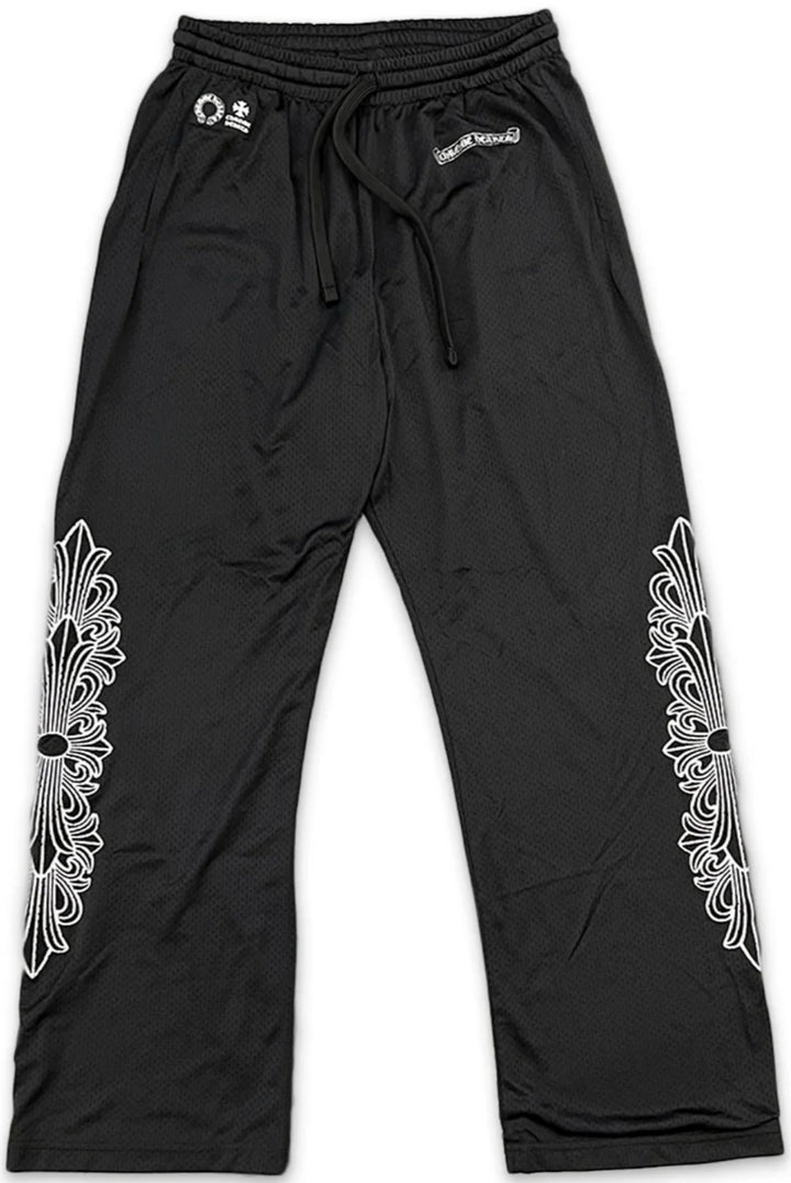 Chrome Hearts 'Black Mesh' Warm Up Pants
