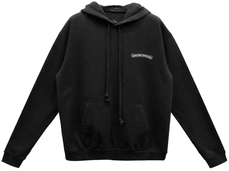 Chrome Hearts 'Black/Blue' St. Barth Scroll Logo Hoodie