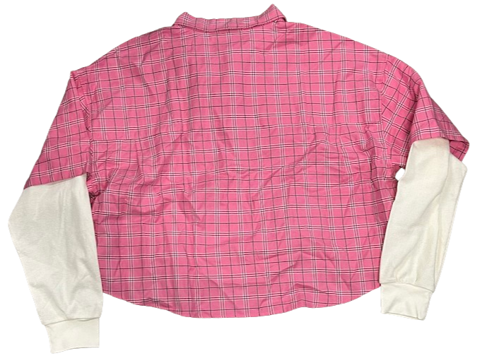 Gold+Vintage Gallery Raspberry Hills 'Pink Cream Thermal Flannel'