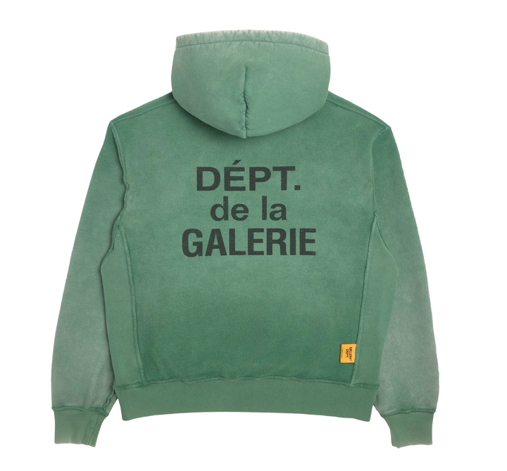 Gallery Dept. 'Green Reversible' French Logo Hoodie
