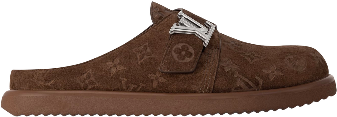 Louis Vuitton 'Easy Mule' Brown Slippers