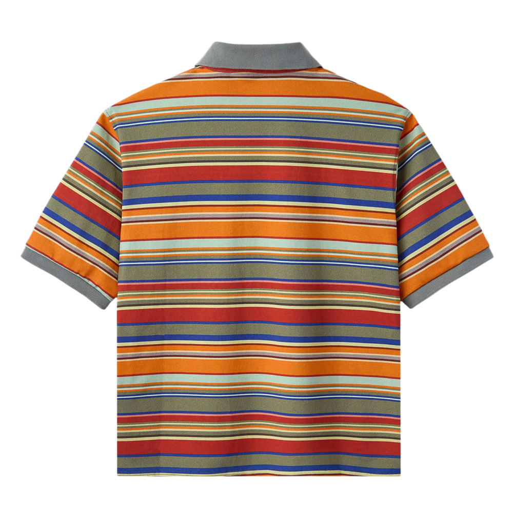 Gold+Vintage Raspberry Hills 'Multicolor' Polo
