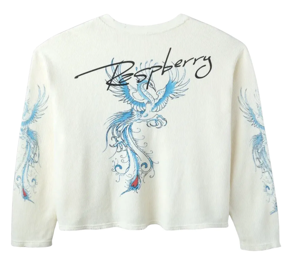Gold + Vintage Gallery Raspberry Hills 'Pelican V2' Thermal Longsleeve