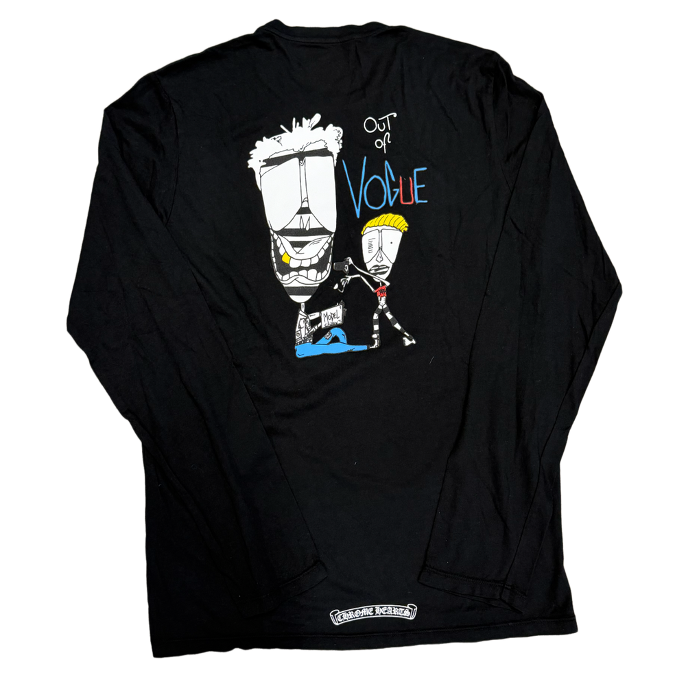 Chrome Hearts Matty Boy 'Out of Vogue' Black Longsleeve