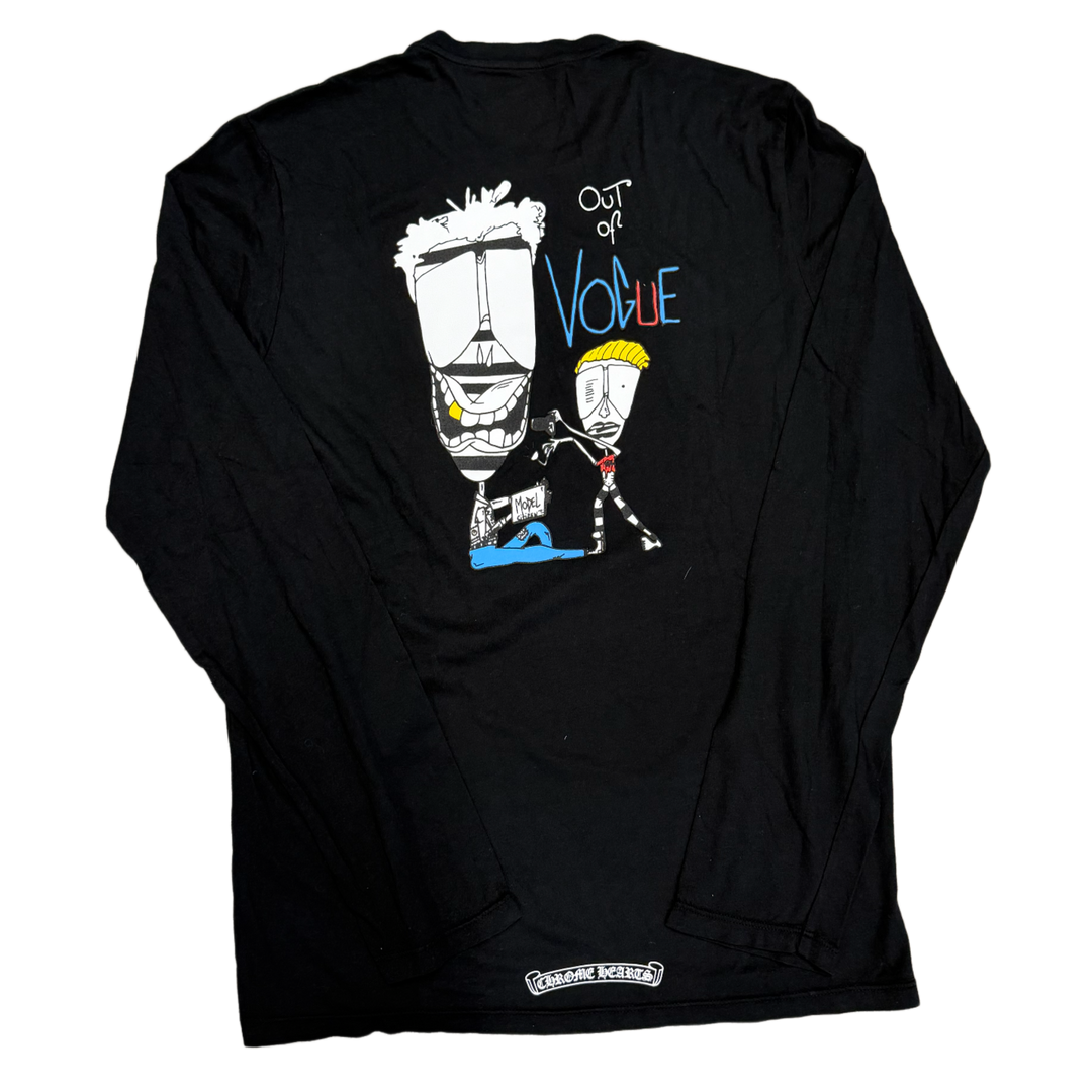 Chrome Hearts Matty Boy 'Out of Vogue' Black Longsleeve