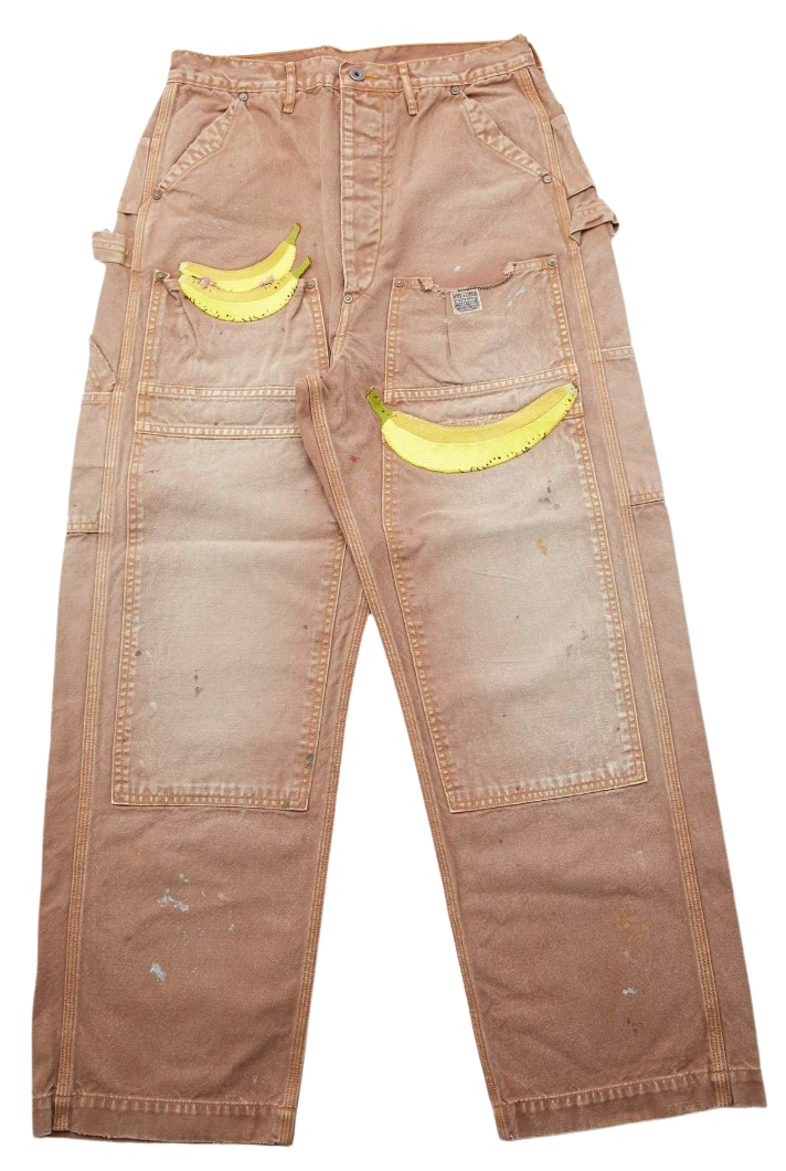 Kapital Canvas 'Banana Patch' Carpenter Pants