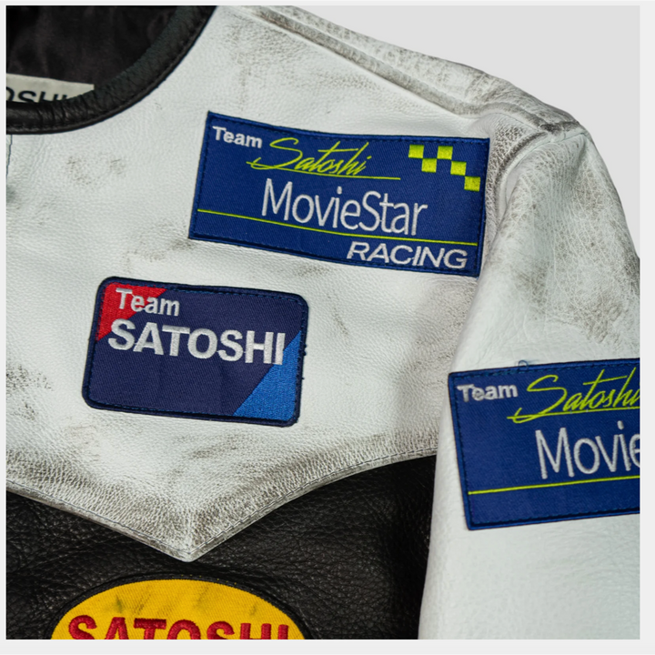 Satoshi Nakamoto 'Movie Star' Leather Jacket