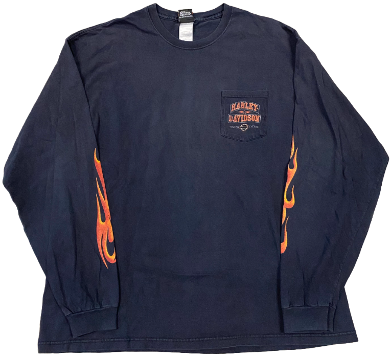 Harley Davidson 'Taku' Vintage L/S Tee