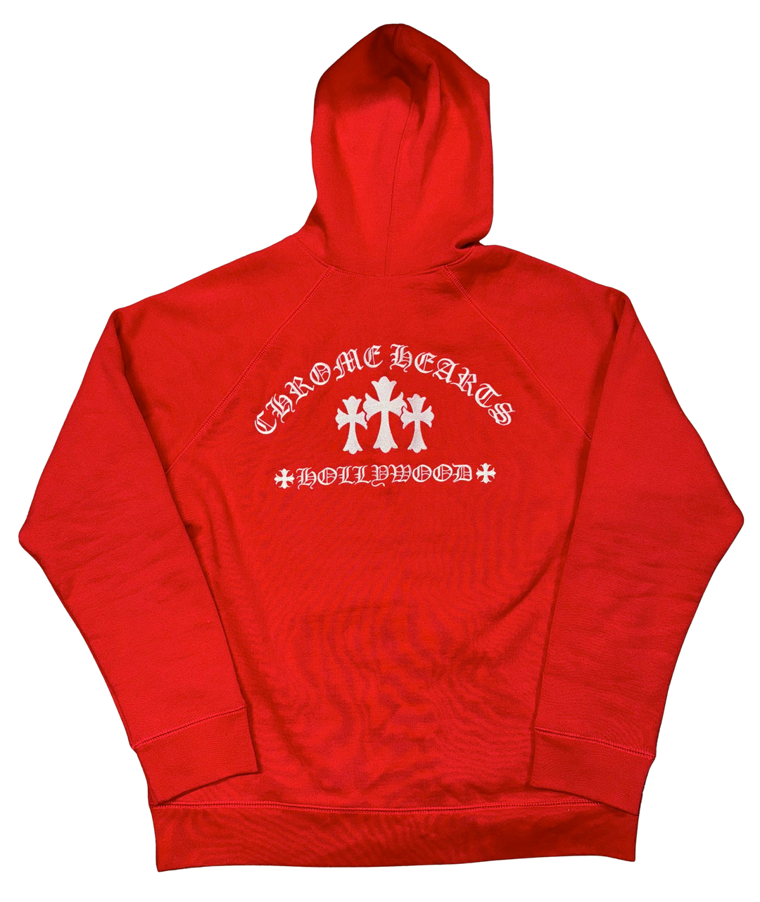 Chrome Hearts 'Red' King Taco Zip Up Hoodie