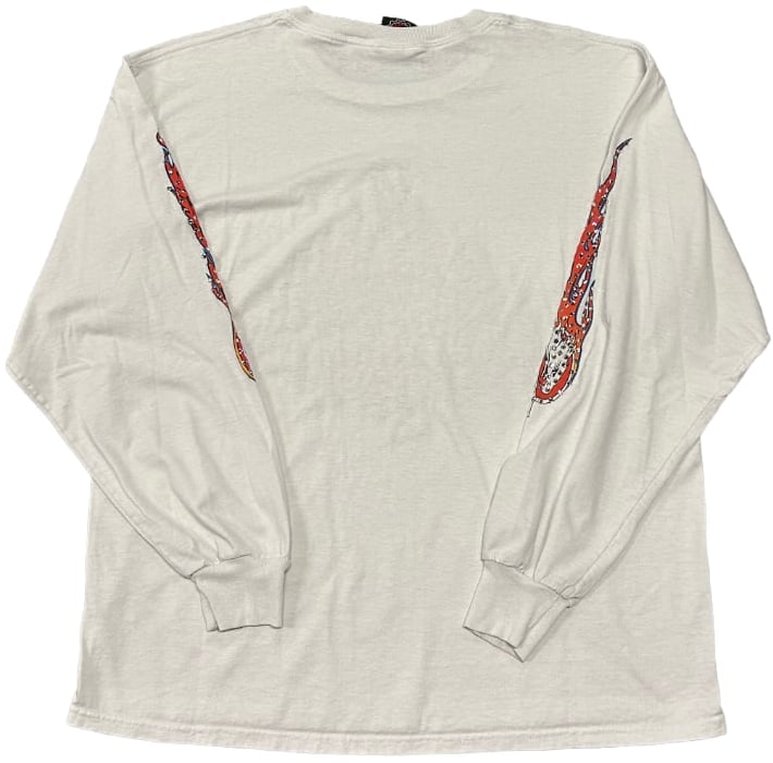 Harley Davidson 'Blue/Orange Screaming Eagle' Rhinestone Vintage L/S