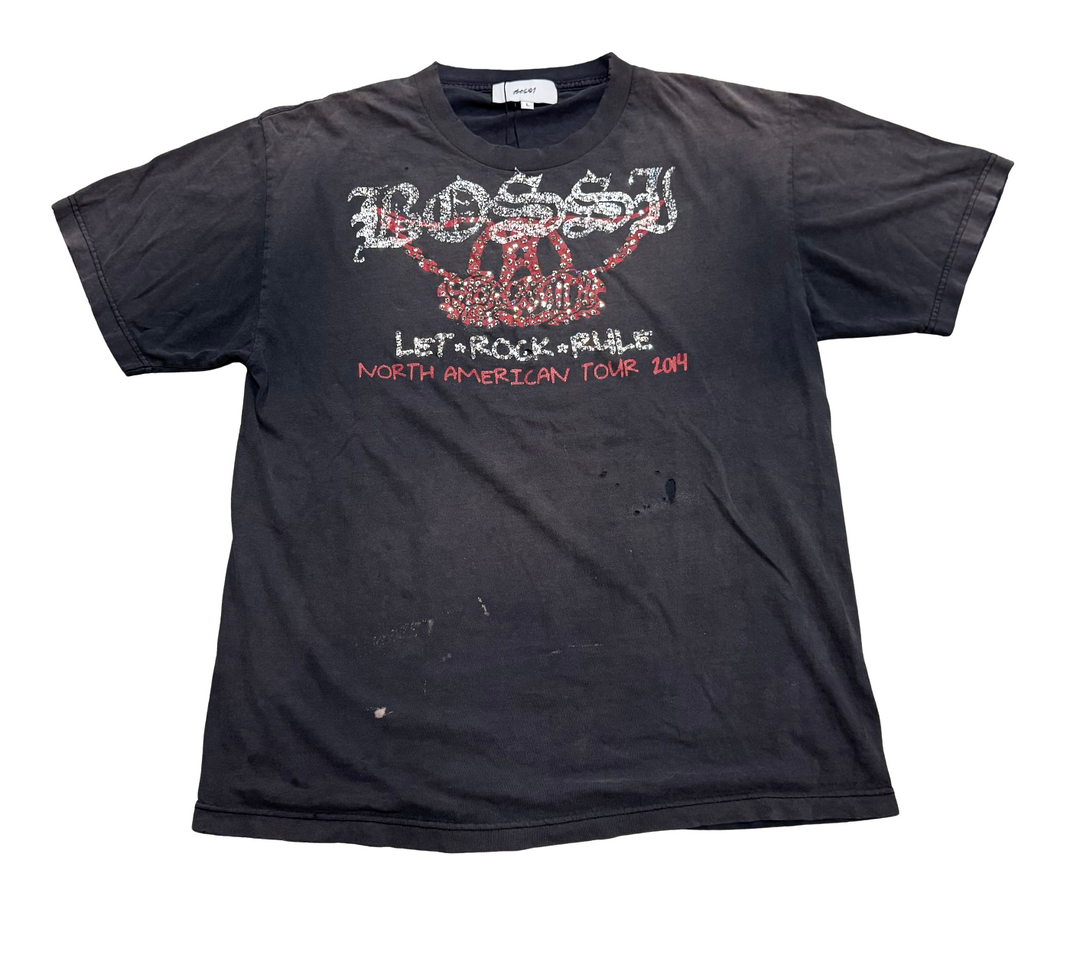 Bossi 'Aerosmith' Vintage Rhinstone Tee