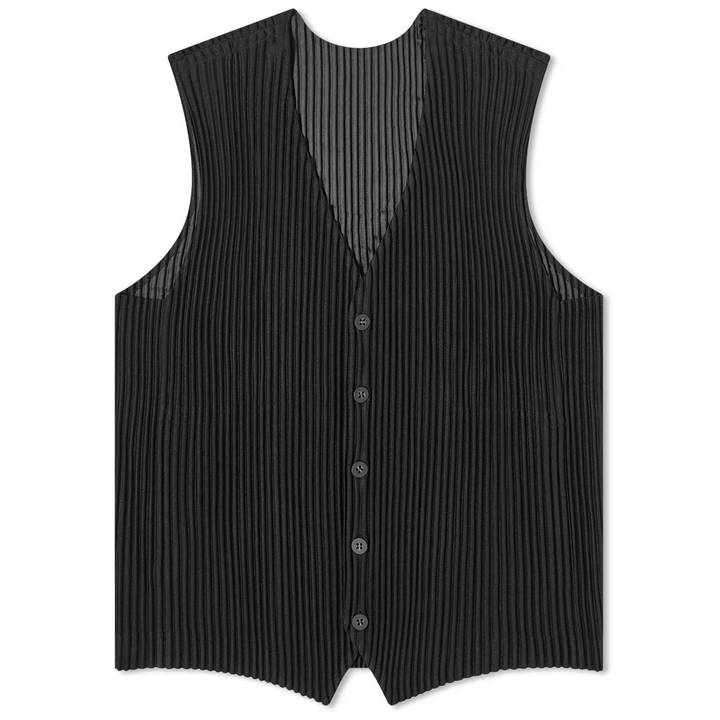 Homme Plissé Issey Miyake 'Black' Pleated Vest