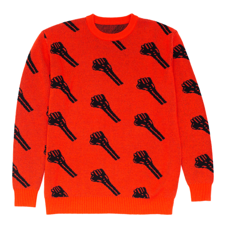 Hardies Hardware 'Intarsia Pullover Red'