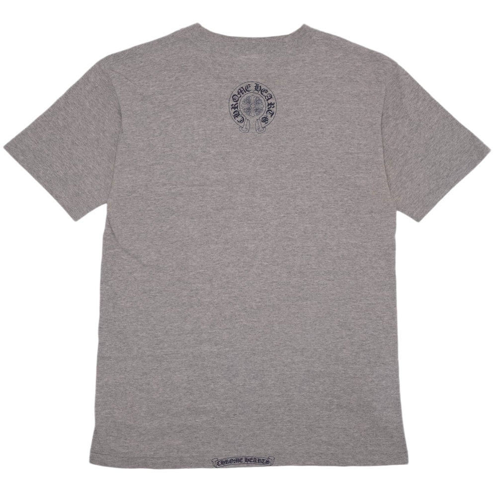 Chrome Hearts 'Heather Grey' Vintage Floral Dagger Tee