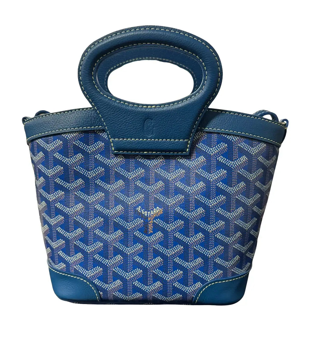 大人気☆ゴヤール GOYARD バッグ ベルーガミニバッグ ゴヤール「ブルー」ベルーガ ミニバッグ – Showroom LA