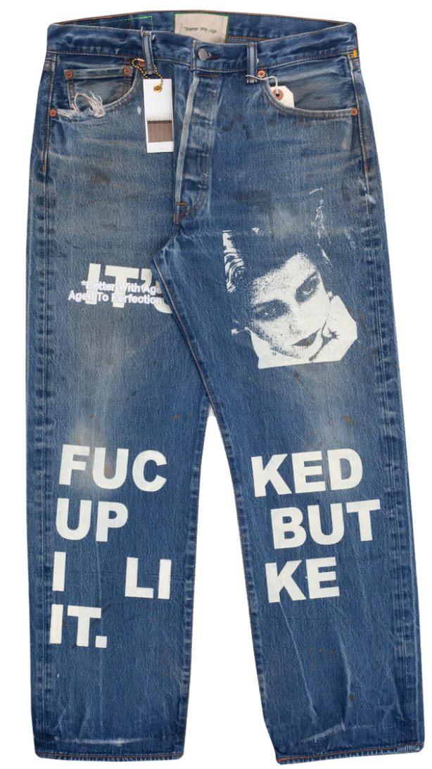 Better With Age 'Fucked' Jeans