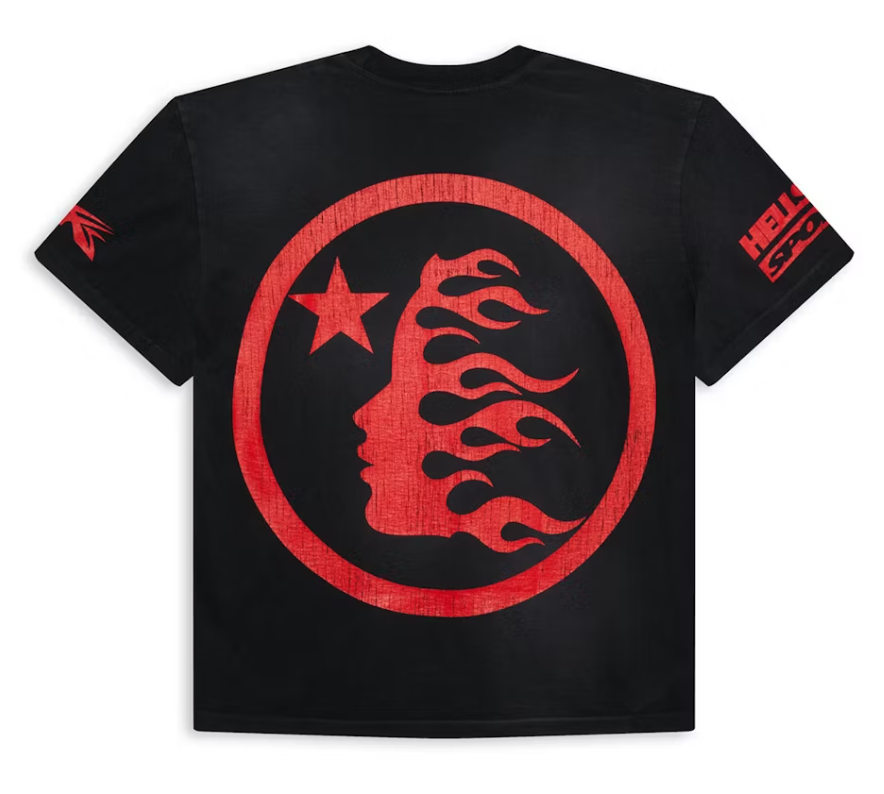 Hellstar 'Beat Us!' Red/Black Tee