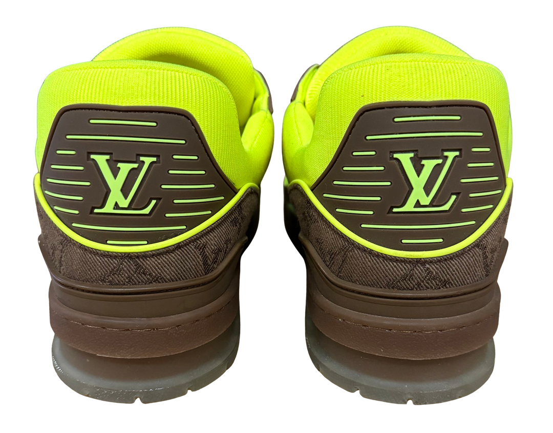 Louis Vuitton LV Trainer 'Neon Brown' Sneakers