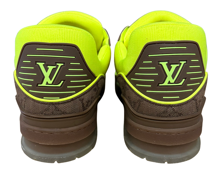 Louis Vuitton LV Trainer 'Neon Brown' Sneakers