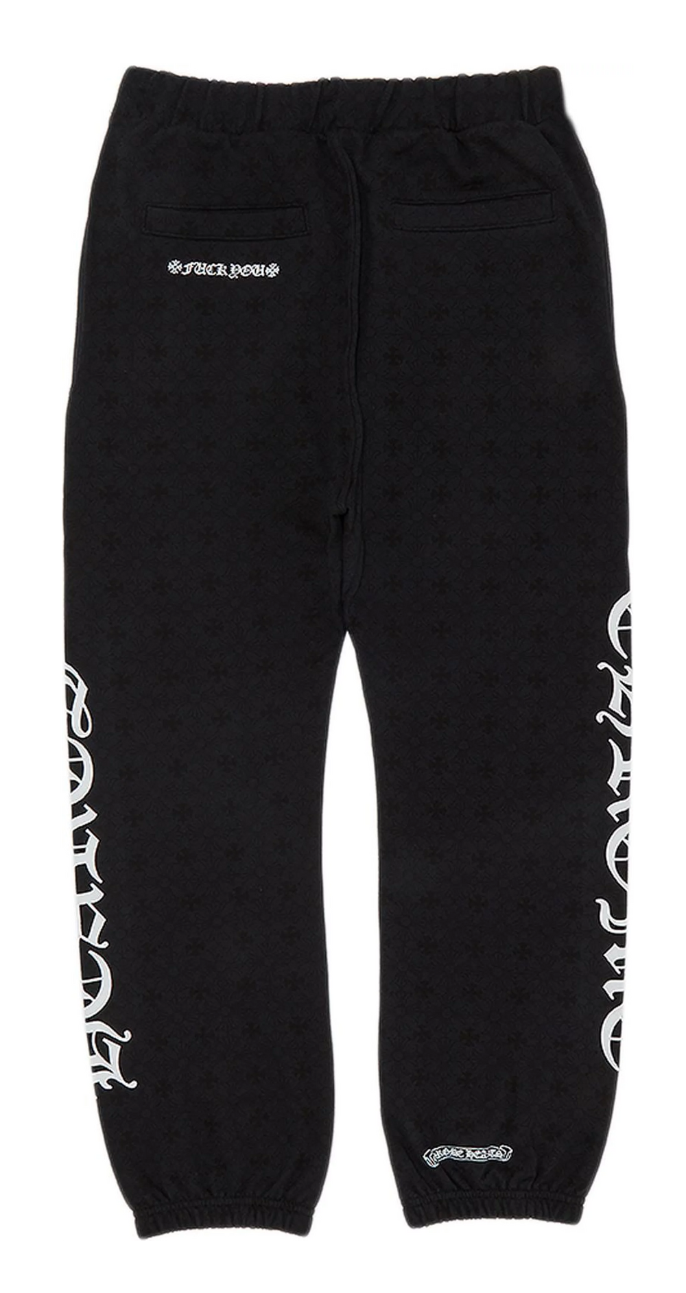 Chrome Hearts 'Black Monogram Cross' Sweatpants