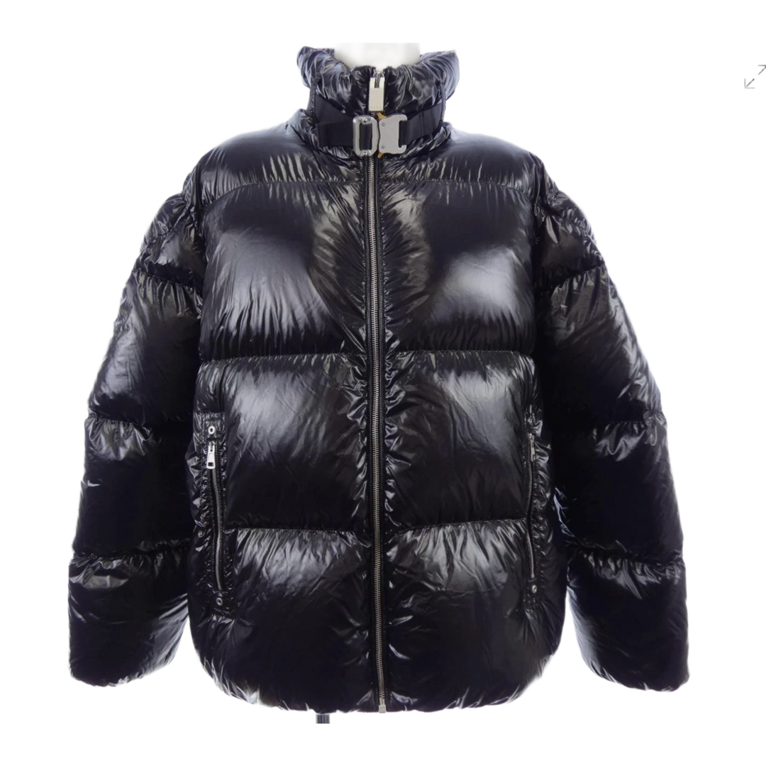 Moncler 6 1017 Alyx 9sm 'Black' Down Mahoganus Jacket