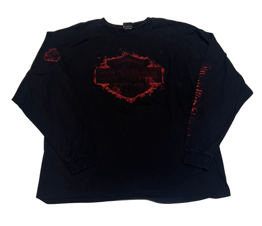 Harley Davidson 'Willamette Valley' Vintage Long Sleeve