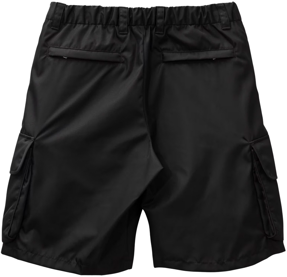 Prada 'Black' Re-Nylon Cargo Shorts