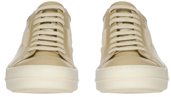 Rick Owens 'Parchment Milk' Hollywood Vintage Low Sneaks