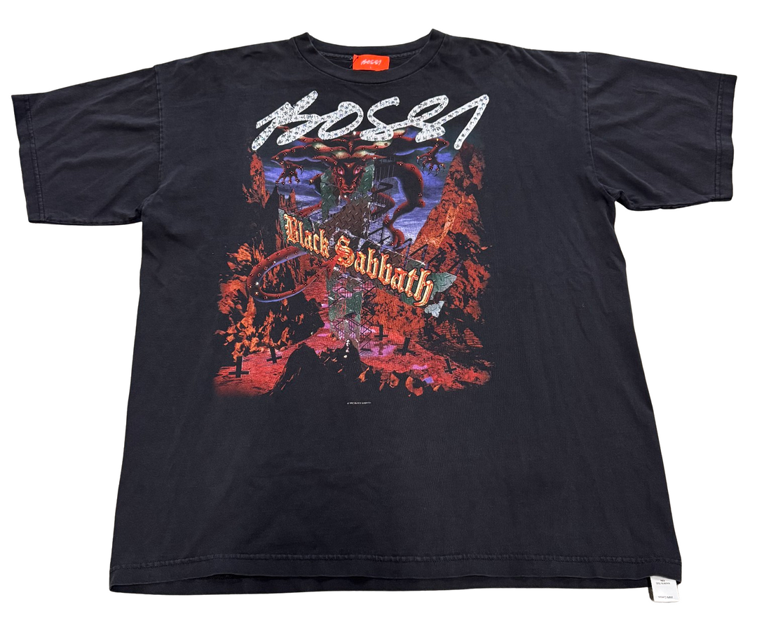 Bossi 'Black Sabbath' Vintage Rhinestone Tee